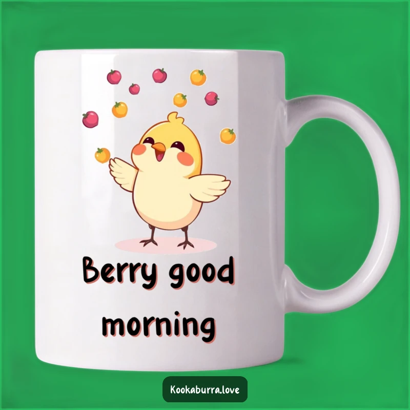 Funny Juggling Bird Mug: A Colorful, Cheerful Gift