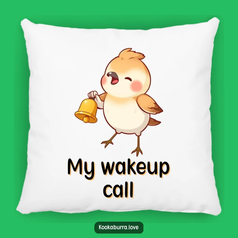 Funny Bird Bell Pillow: Cozy Comfort with a Humorous, Chirpy Design