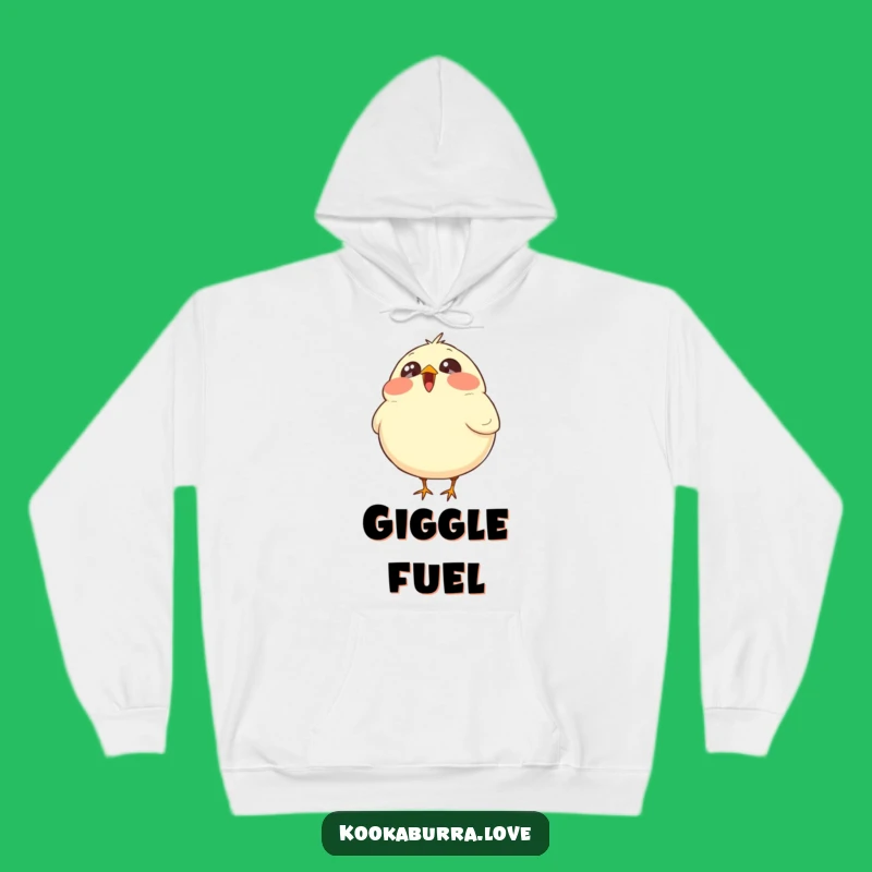 Cozy Funny Laughing Bird Hoodie: Embrace Warm Laughter